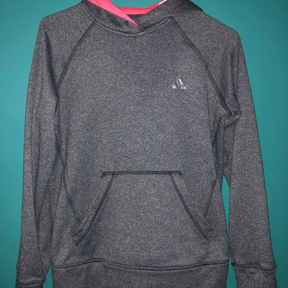 Grey Adidas Hoodie